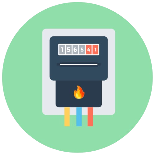 نظام قراءة عدادات الغاز